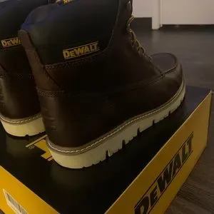 Brand New! Never Worn Dewalt Boots, Size 14, Brown, Flex Moc. Shoes | Brand New Never Worn Dewalt Boots Size 14 Brown Flex  main image 2